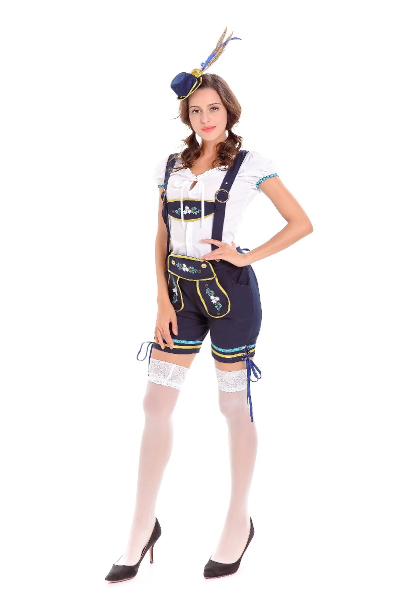 F1784 Womens Oktoberfest Lederhosen Costume